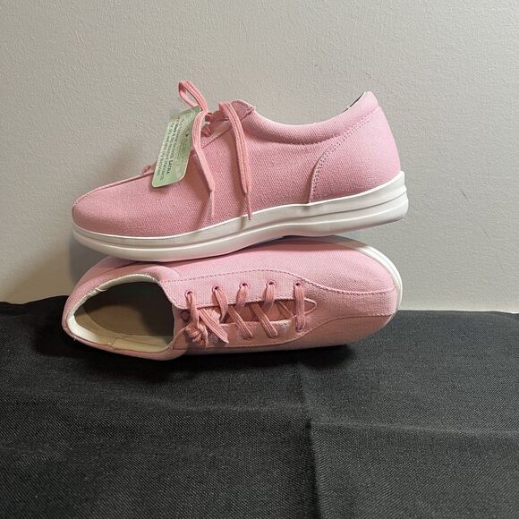 NWT Apex Petals Ellen A402W Women's Sneakers Pink  Orthopedic Size 9 Extra Wide - Picture 11 of 11